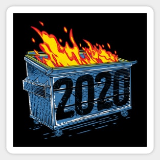 Dumpster Year 2020 Sticker